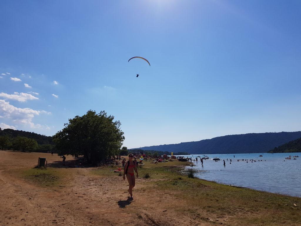 Atterraggio in spiagga, Aiguines