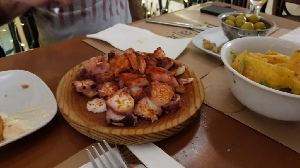 Bar Juan, pulpo