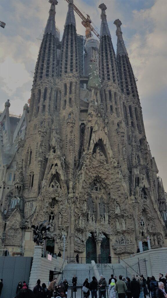 Sagrada Familia parte vecchia